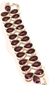 amethyst quartz and gemstones bracelet 162//280